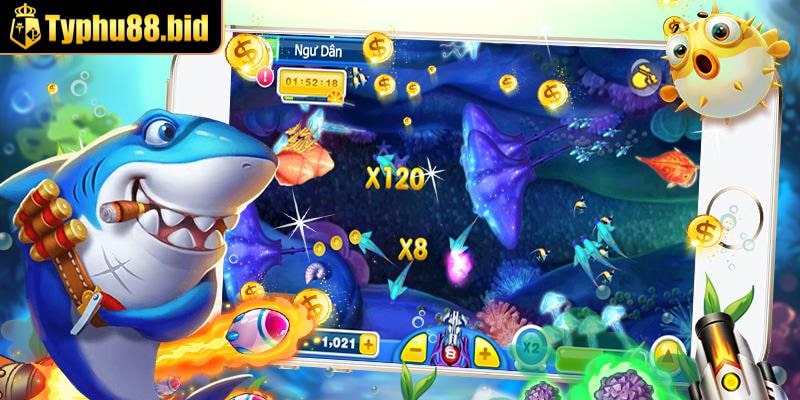 Điểm nổi bật của game bắn cá 3D