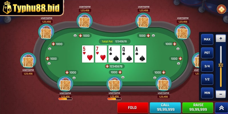 Cách chơi poker online chi tiết từ a-z